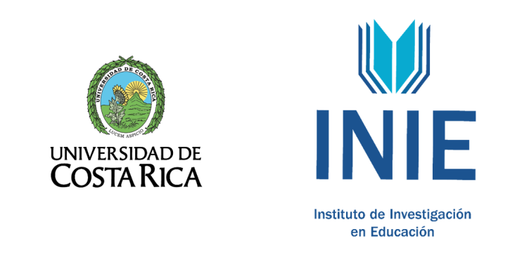 Enlarged view: Logos of the University of Costa Rica and its Institute of Education Research